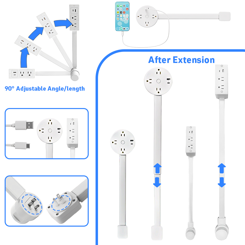 Wall Anchor Plastic - موسع مقبس كهربائي - موسع منافذ
