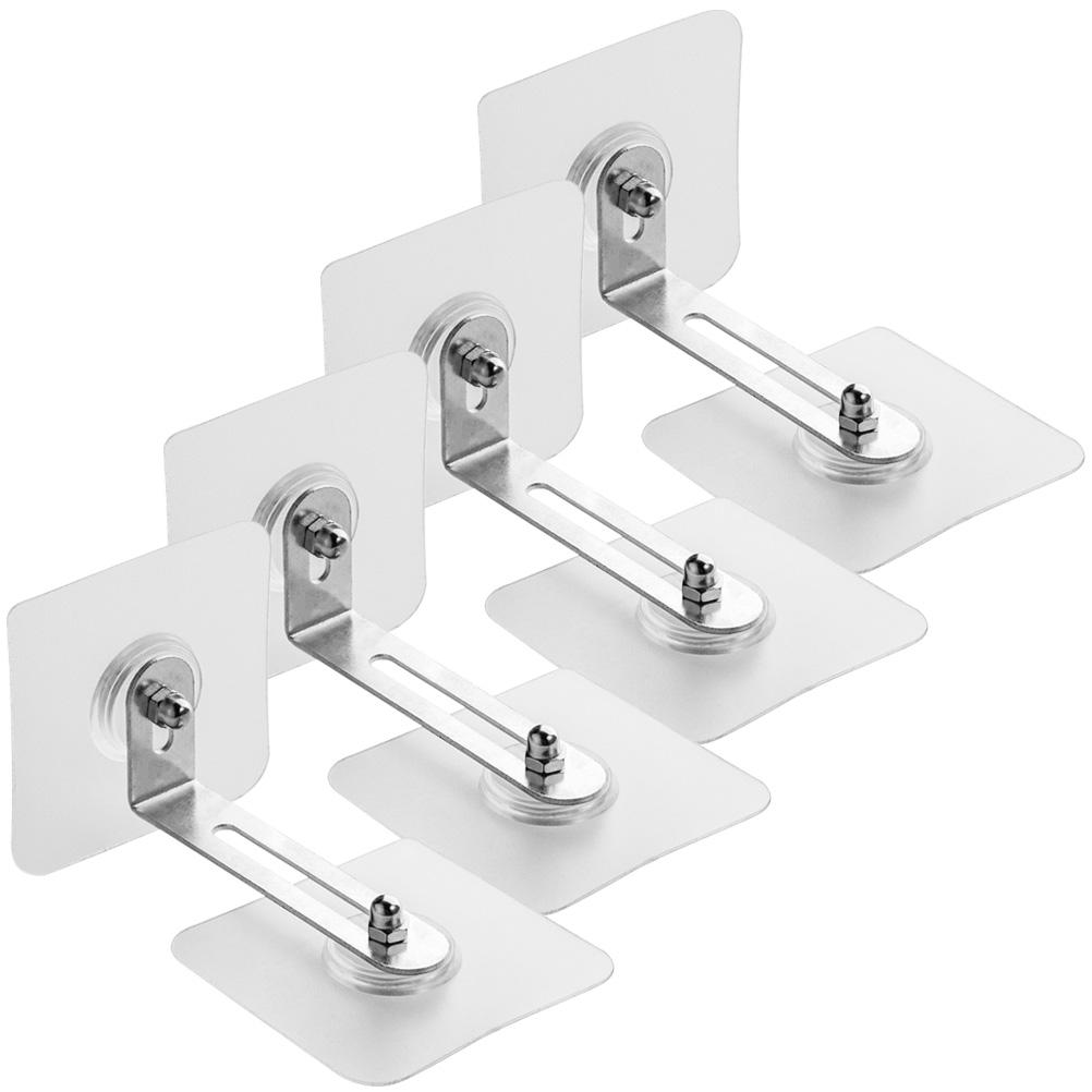 Wall Anchor Plastic - 4 قطعة المراسي الجدار الأثاث مكافحة