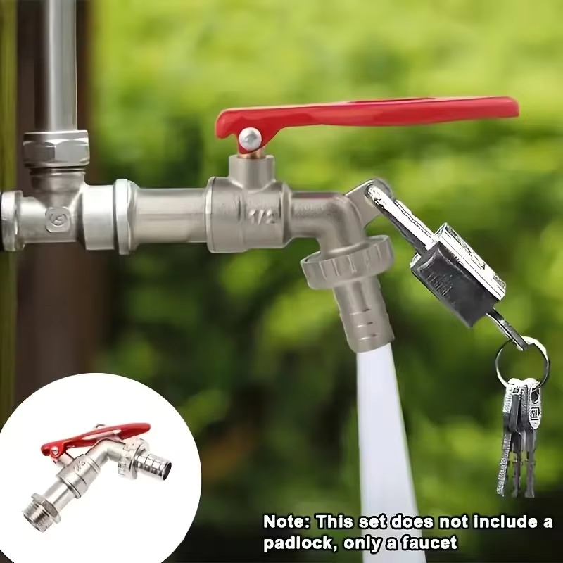 Home Improvement Help - صنبور حديقة من سبائك الزنك مقاس