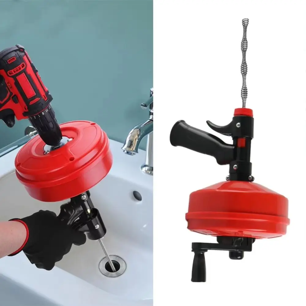 Plumbing Snake Drain - أداة احترافية لإزالة انسدادات المجاري بطول