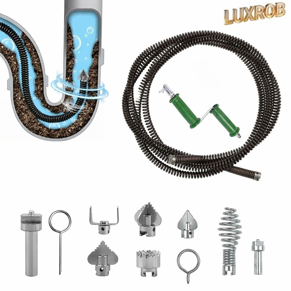 Plumbing Snake Drain - أداة تسليك المجاري على شكل ثعبان