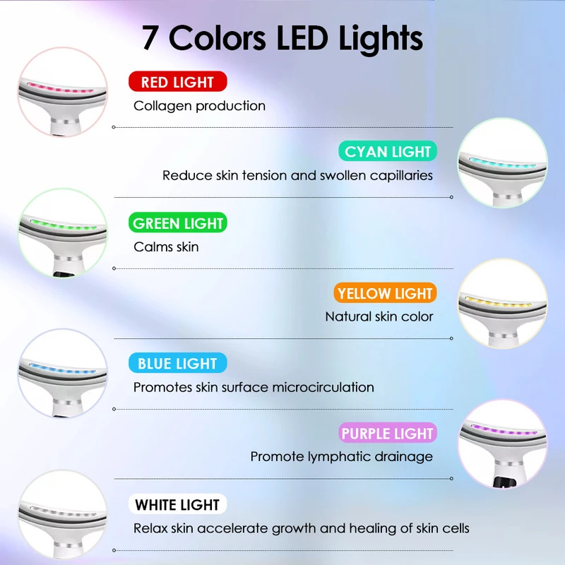 7 ألوان أضواء LED جهاز تجميل ا - مراجعة Home Improvement Loan وسعره